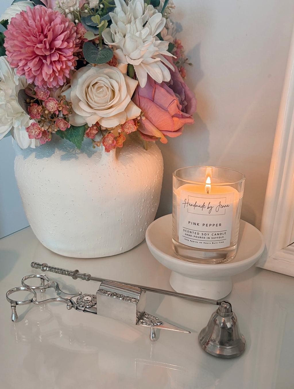 Rhubarb & Rose | 20cl Candle
