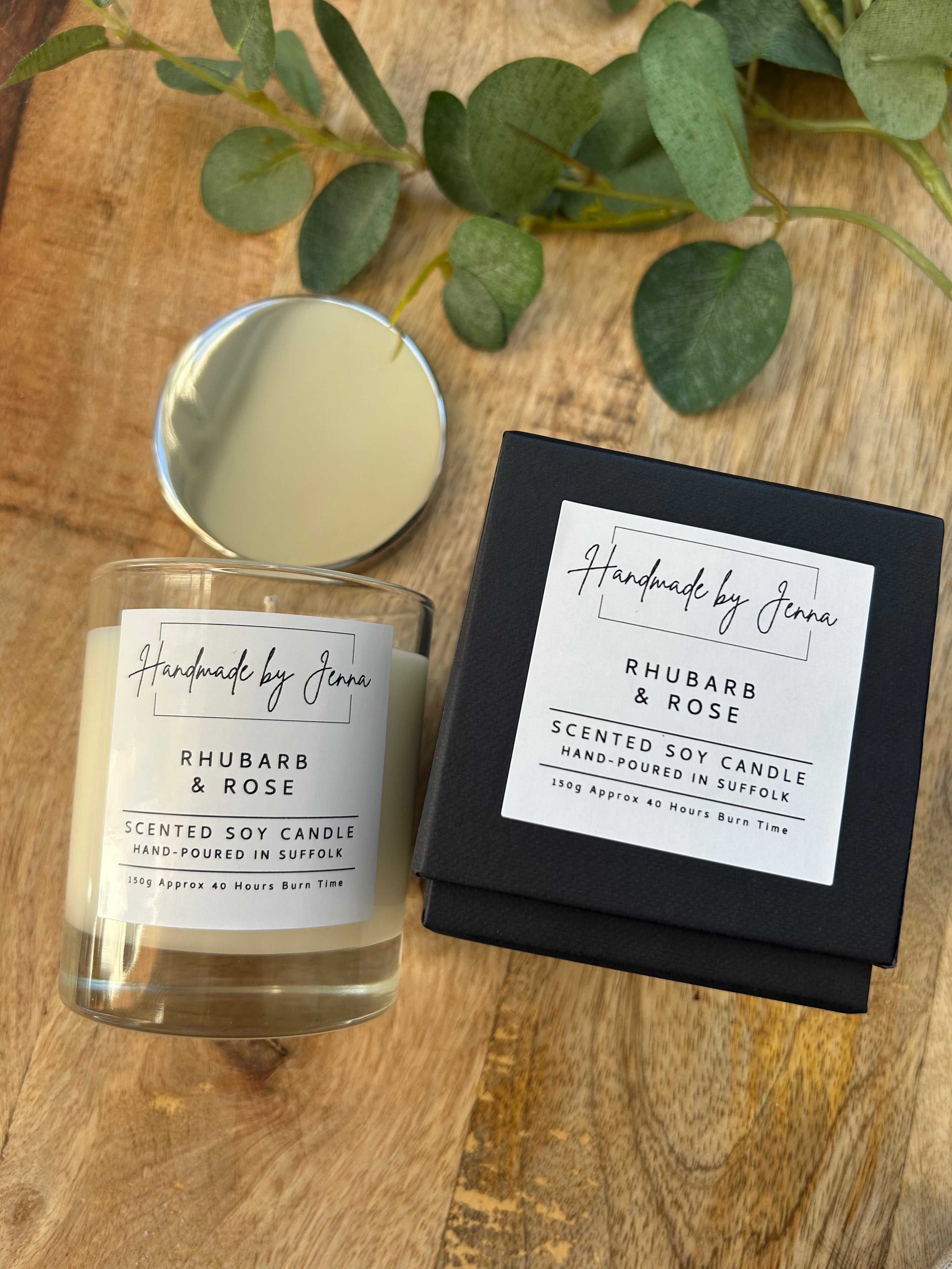 Rhubarb & Rose | 20cl Candle