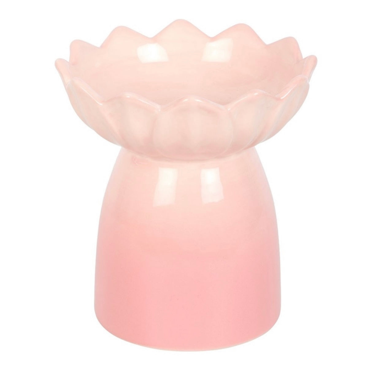 Pink Water Lily Wax Melt Burner
